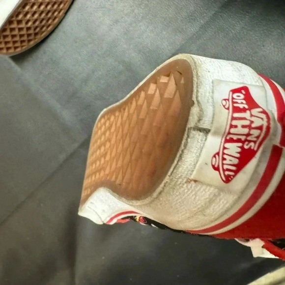 Vans Kids Sk8-Hi Zip Glow Butterfly SZ 13 - Picture 4 of 11